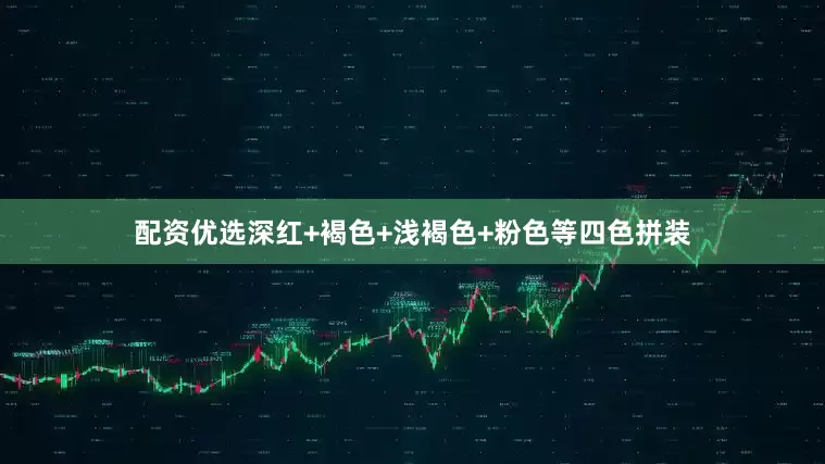 配资优选深红+褐色+浅褐色+粉色等四色拼装